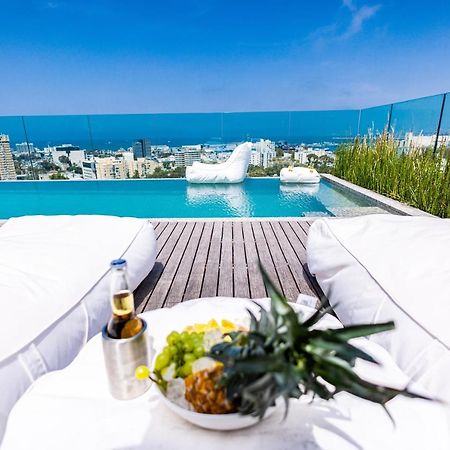 Serene - Infinity Cview Pool - 4 Bedrooms Luxury Penthouse Haifa Exteriér fotografie